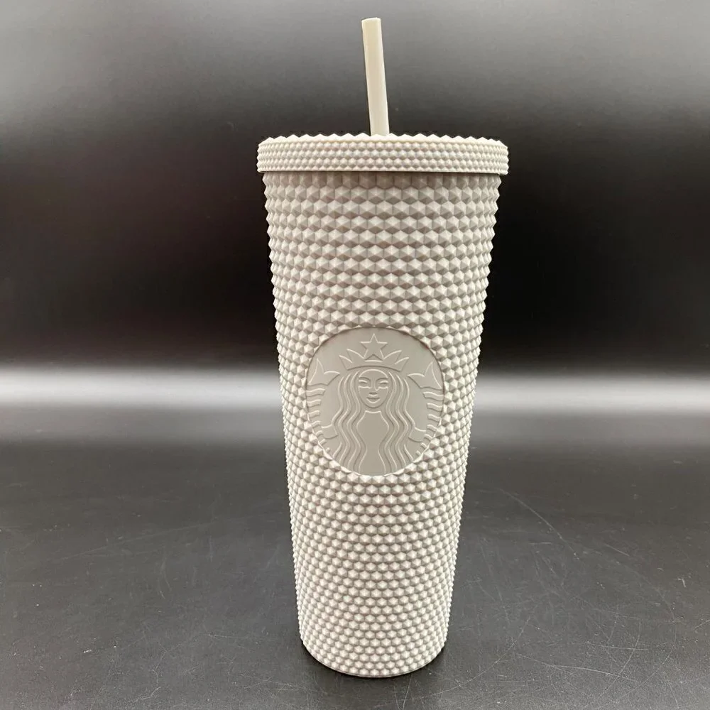Starbucks Matte Gray Studded Venti 24oz Tumbler Mexico Release